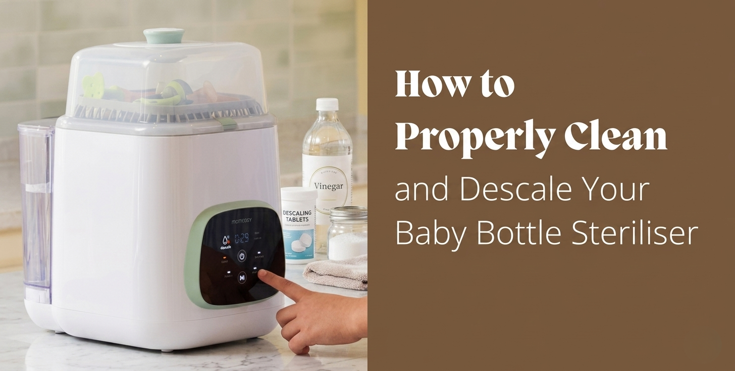 How to Properly Clean and Descale Your Baby Bottle Steriliser