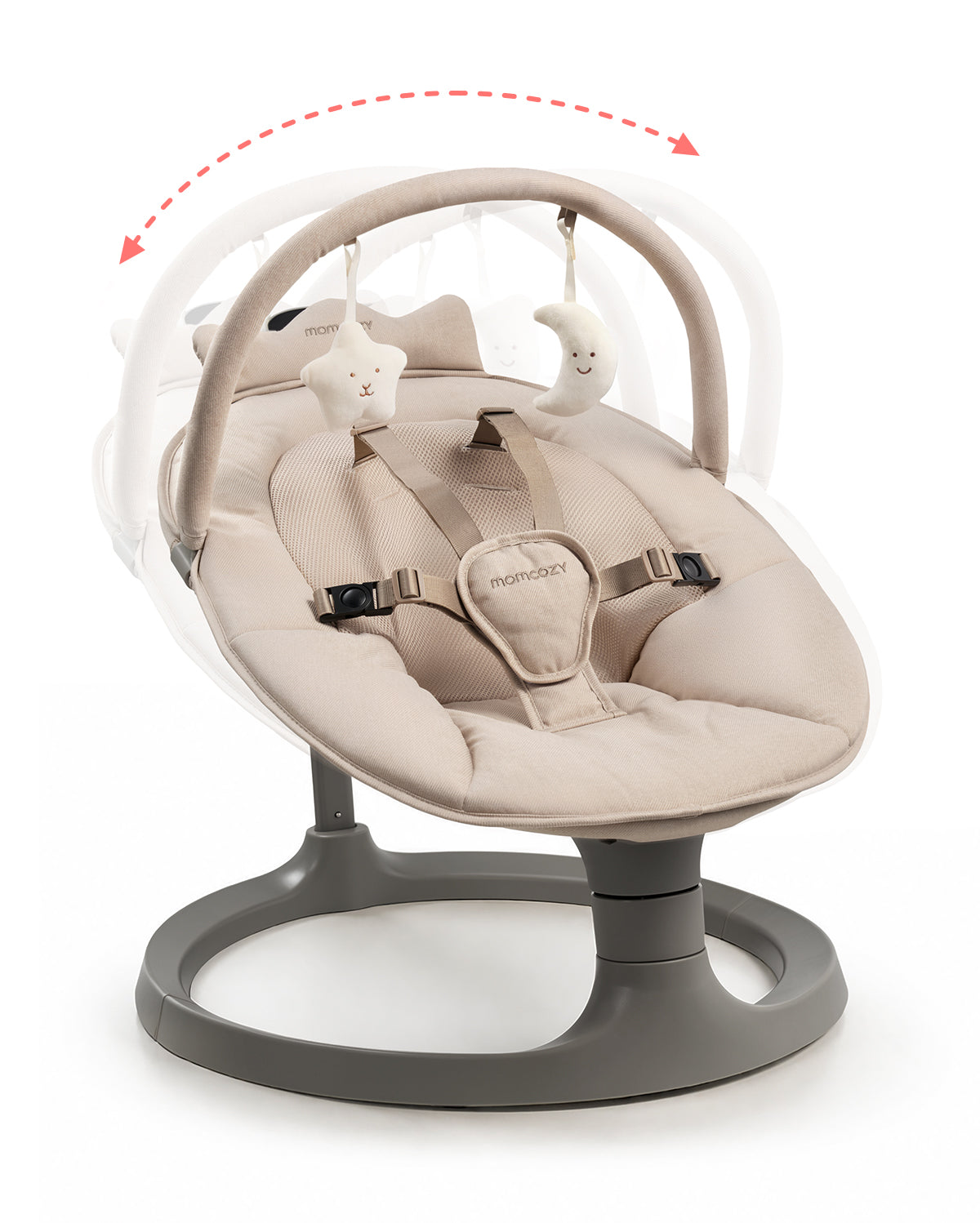 Momcozy 2-in-1 Electric Baby Swing
