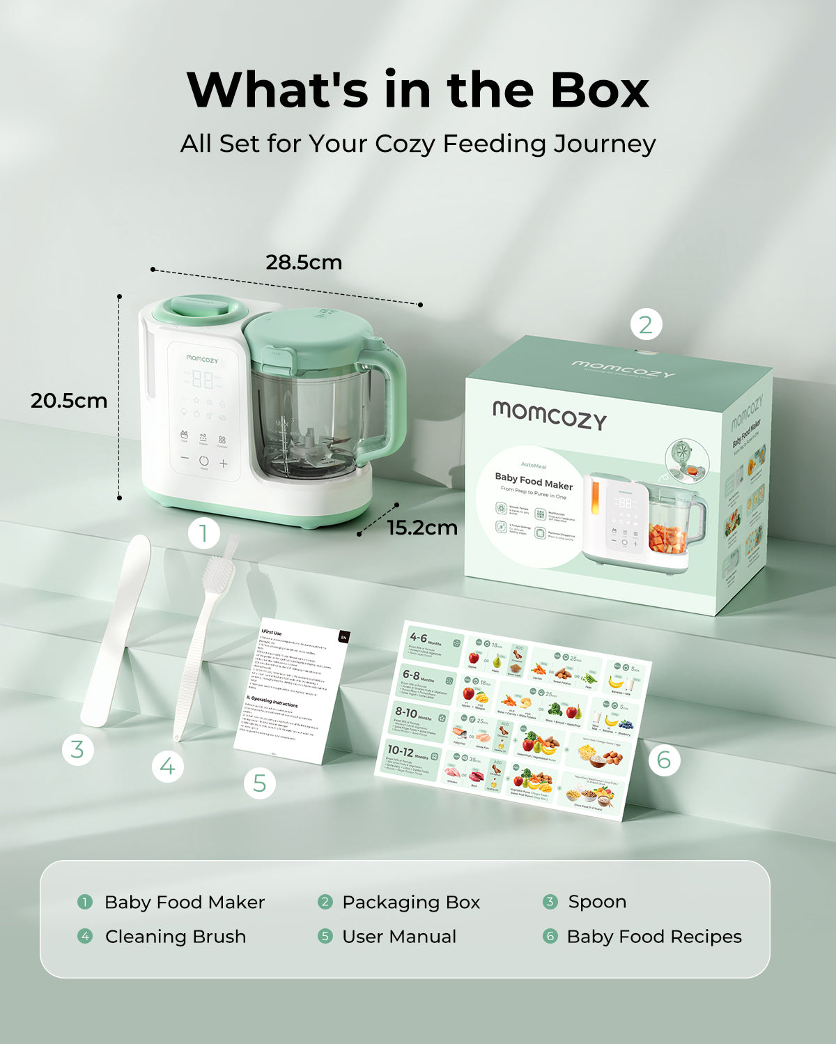 Momcozy AutoMeal Baby Food Maker
