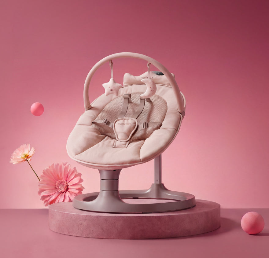 Momcozy 2-in-1 Electric Baby Swing