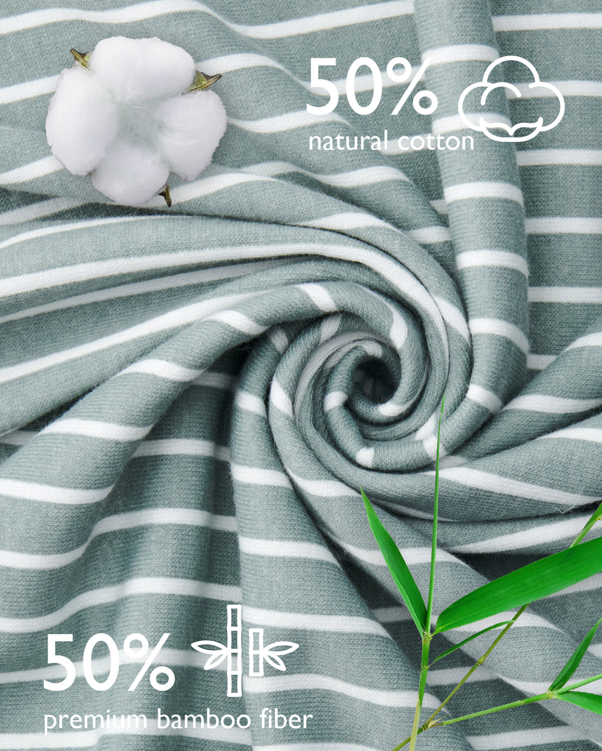 Bamboo-Cotton Hooded Baby Towel for Newborn to Toddler