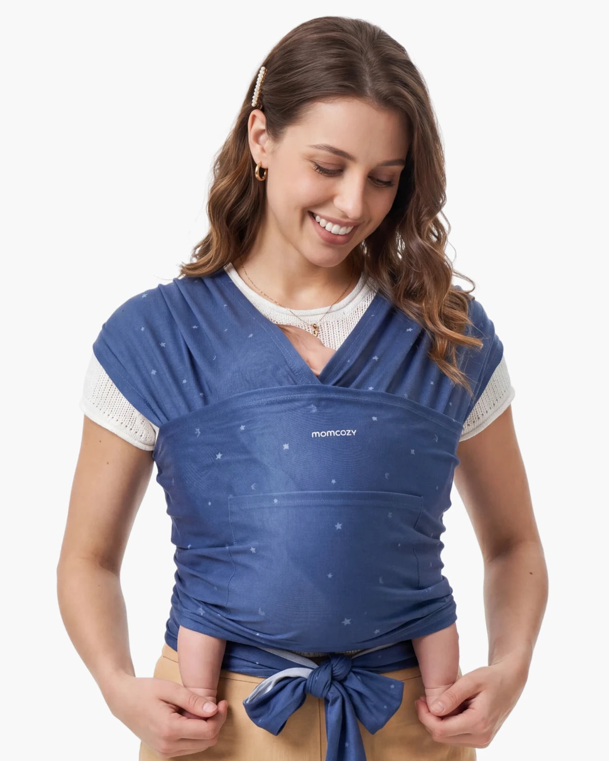 Easy to Wear Hands Free - Baby Wrap Carrier