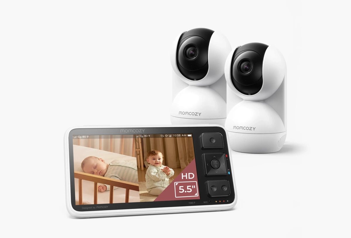 Smart Non-WiFi Baby Monitor 5.5-Inch Full HD (BM03 Black)