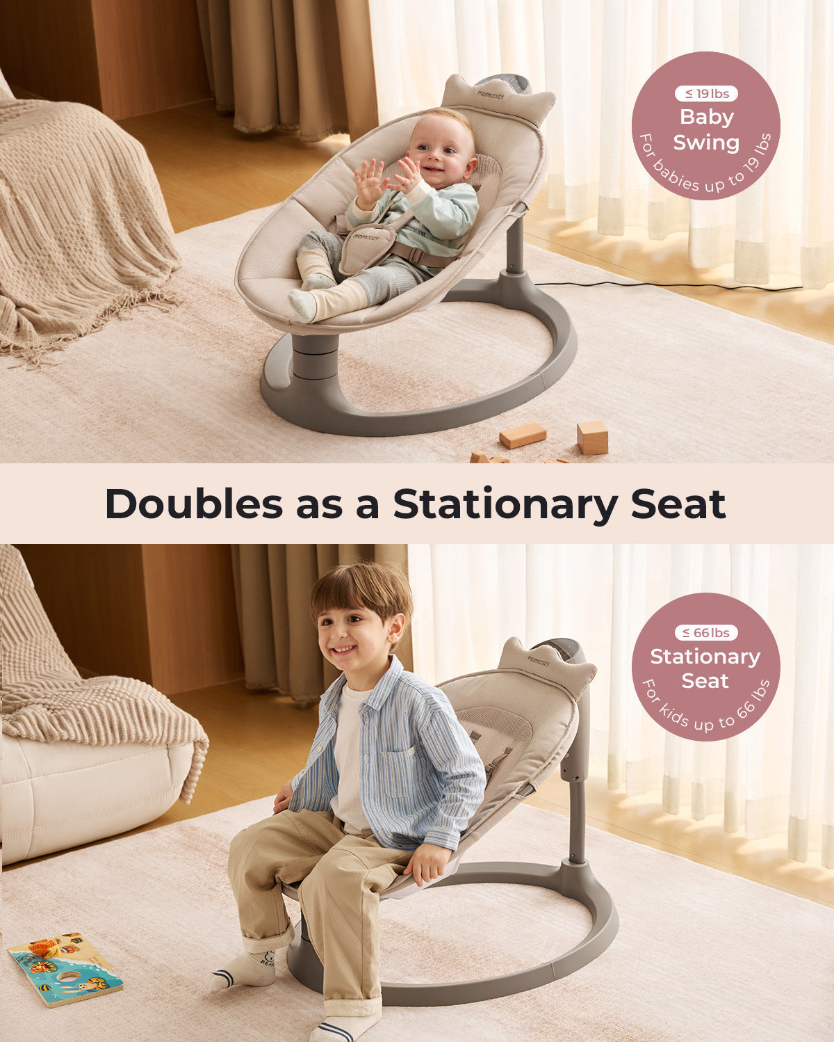 Momcozy Triple-Seal Diaper Pail