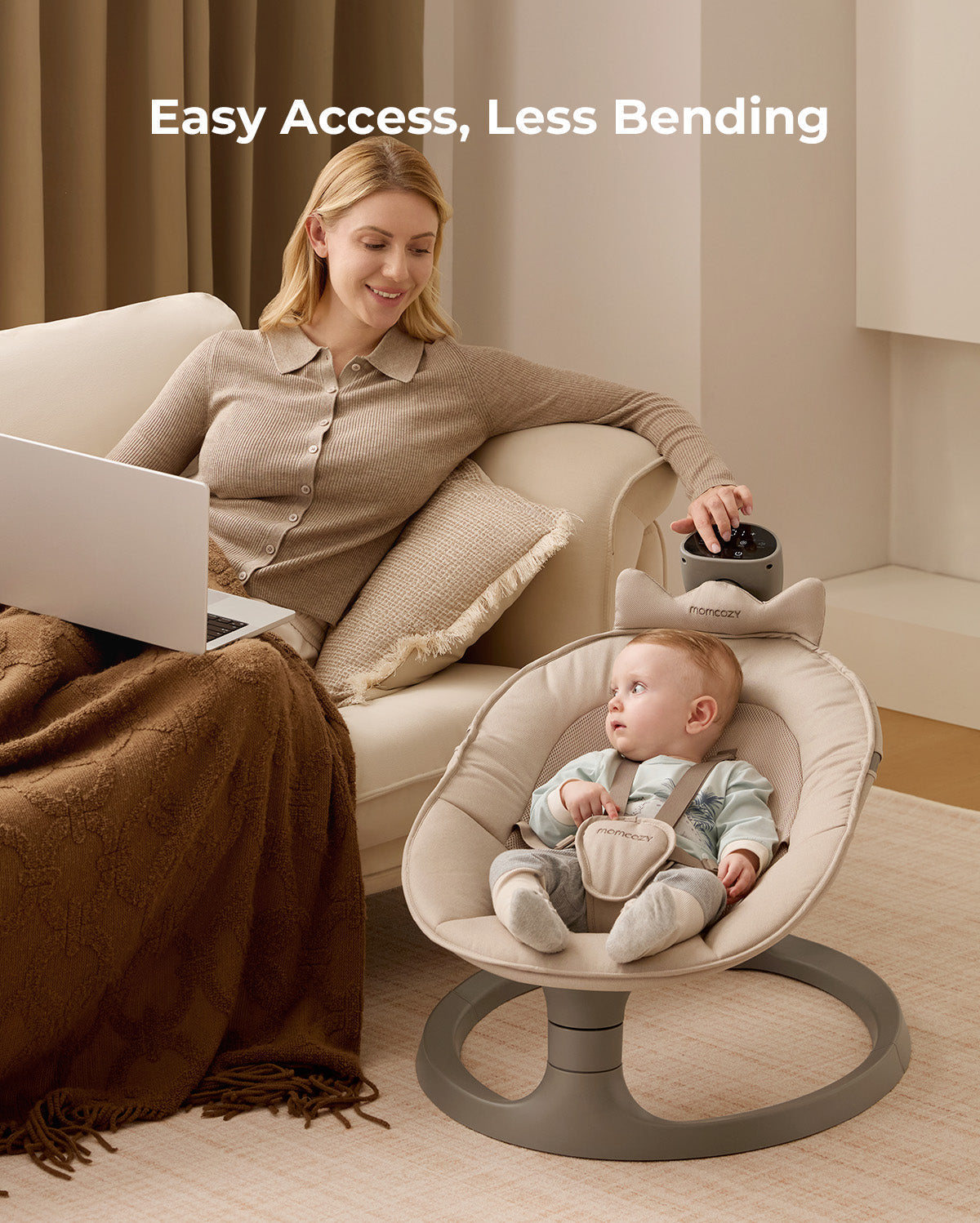 Momcozy Triple-Seal Diaper Pail