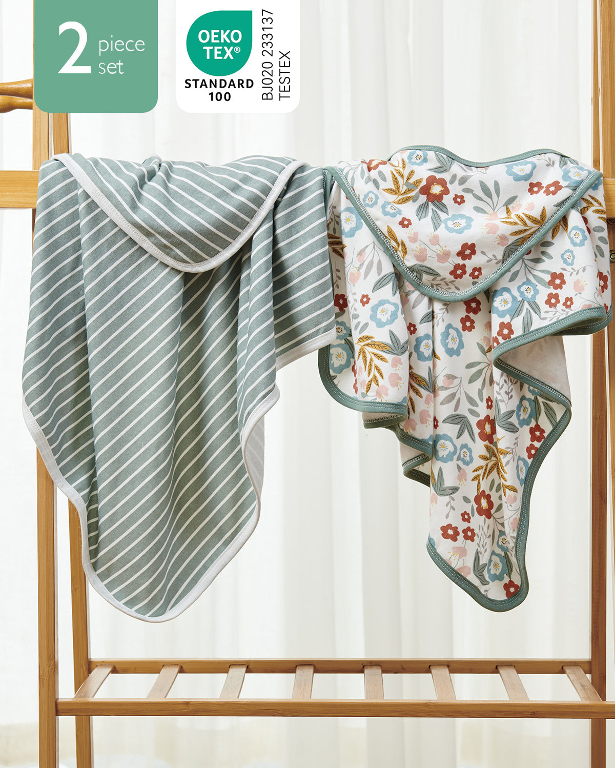 Bamboo-Cotton Hooded Baby Towel for Newborn to Toddler