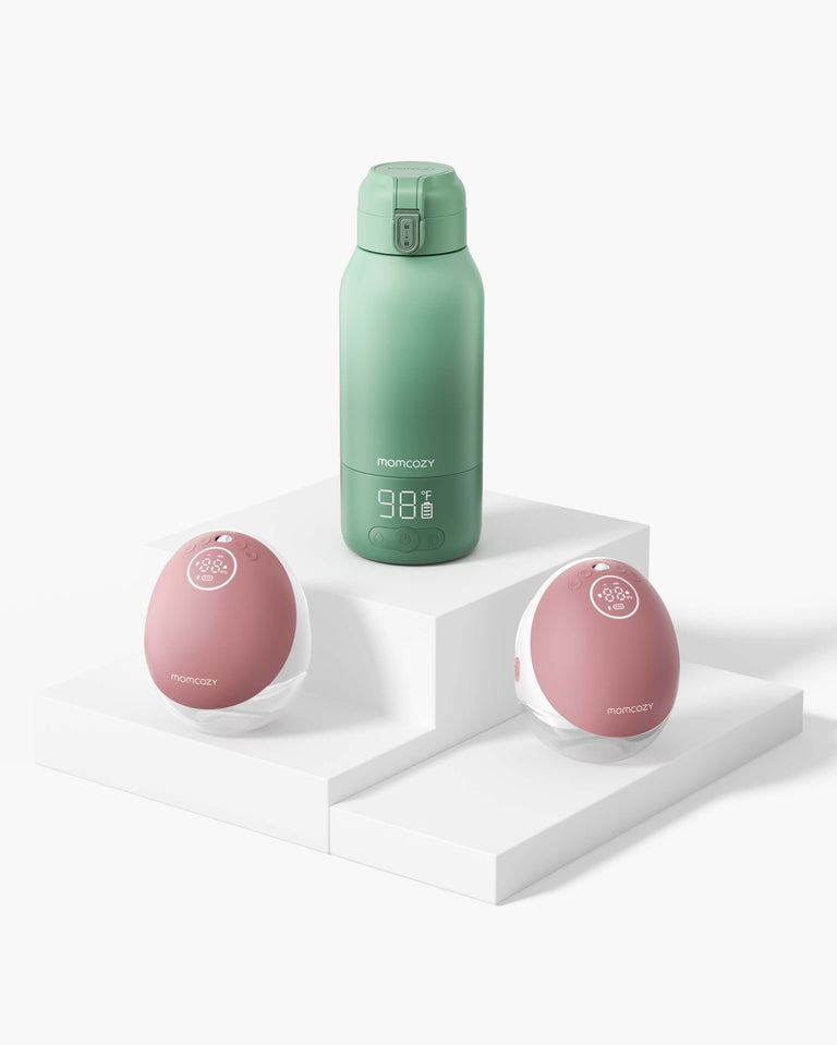 Translation missing: pt-PT.M9 Warmer Bundle: Mobile Flow™ Breast Pump and Portable Baby Bottle Warmer