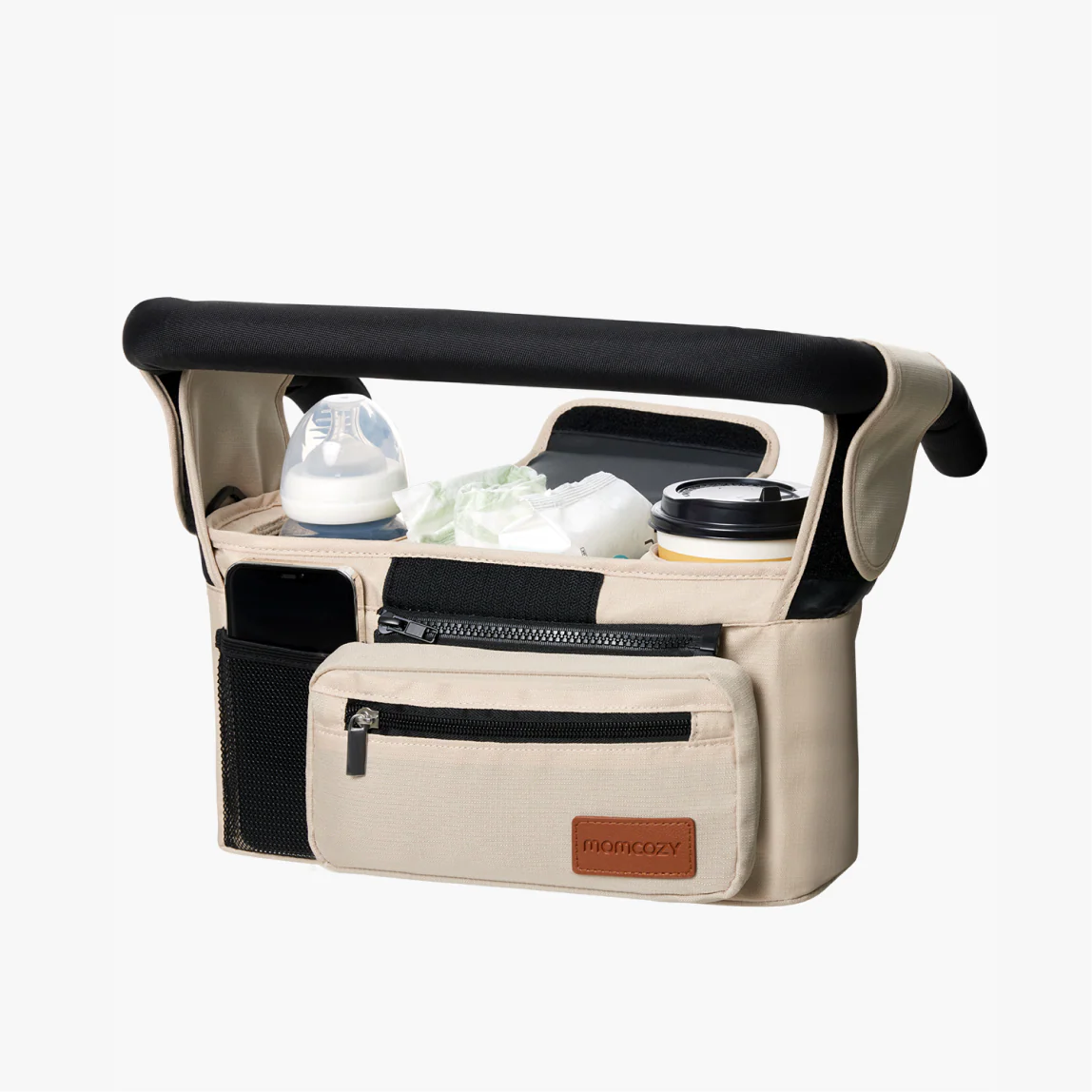 Momcozy Stroller Organizer - All-in-One Cup Holder & Pet Strollers