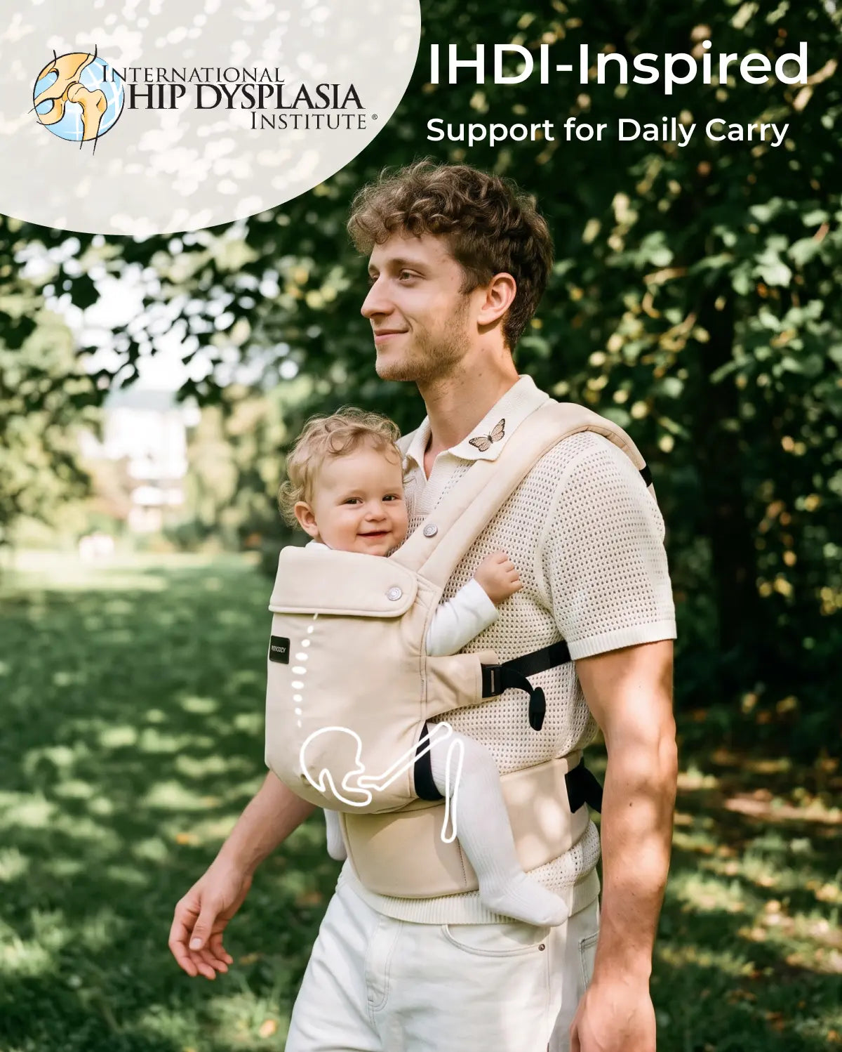 PureHug Baby Carrier - Ergonomic Cozy & Lightweight