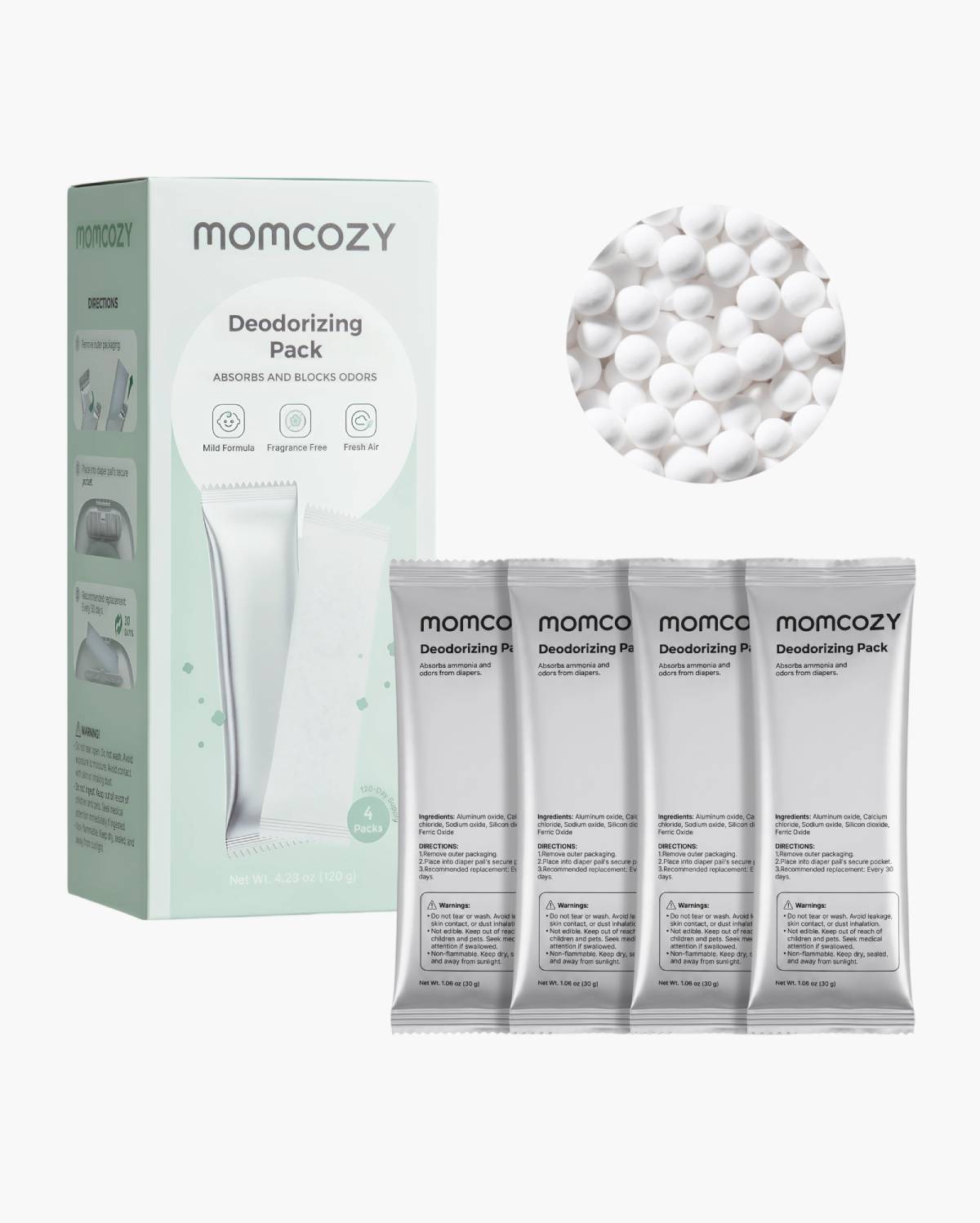 Deodorizer Packs for Diaper Pail