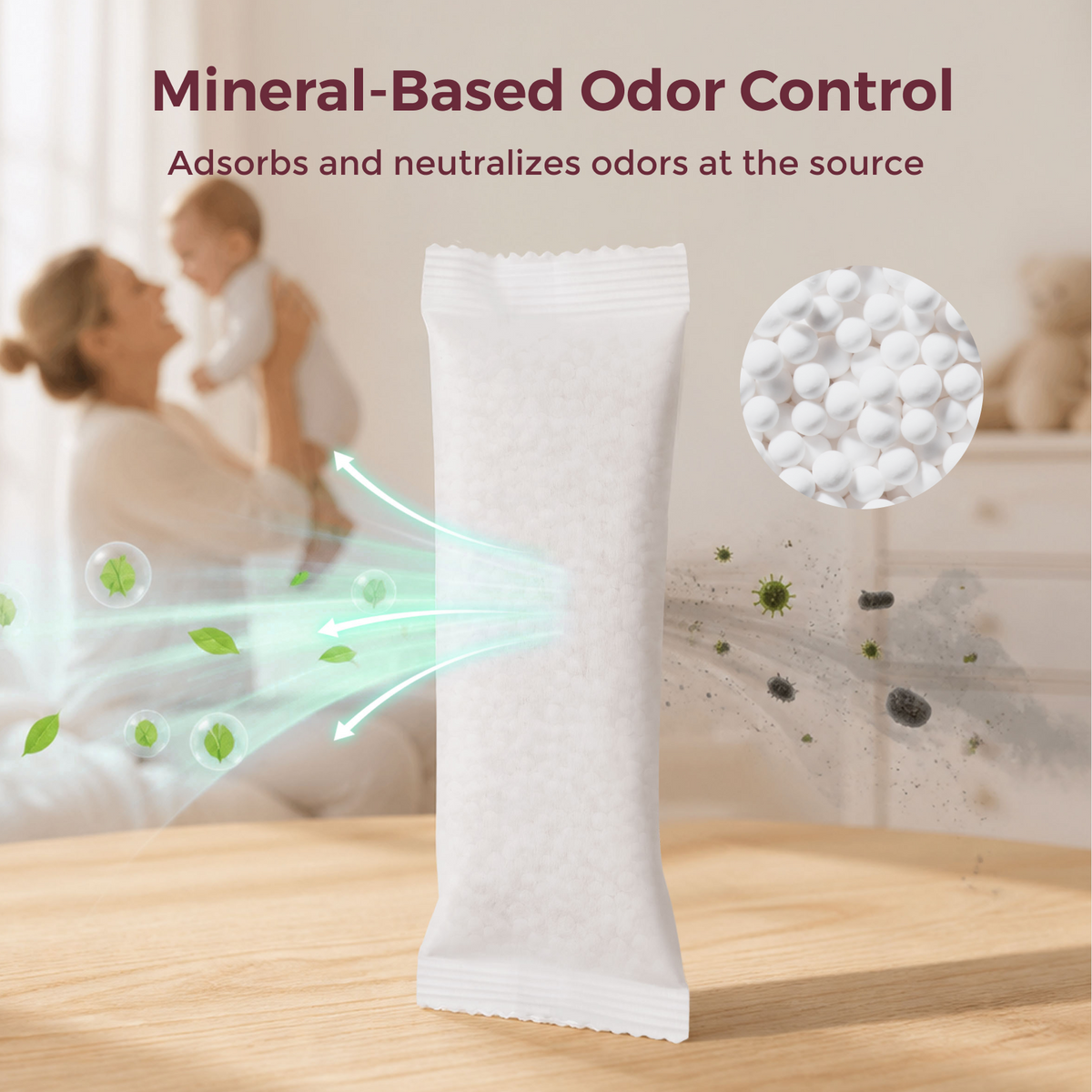 Momcozy Triple-Seal Diaper Pail