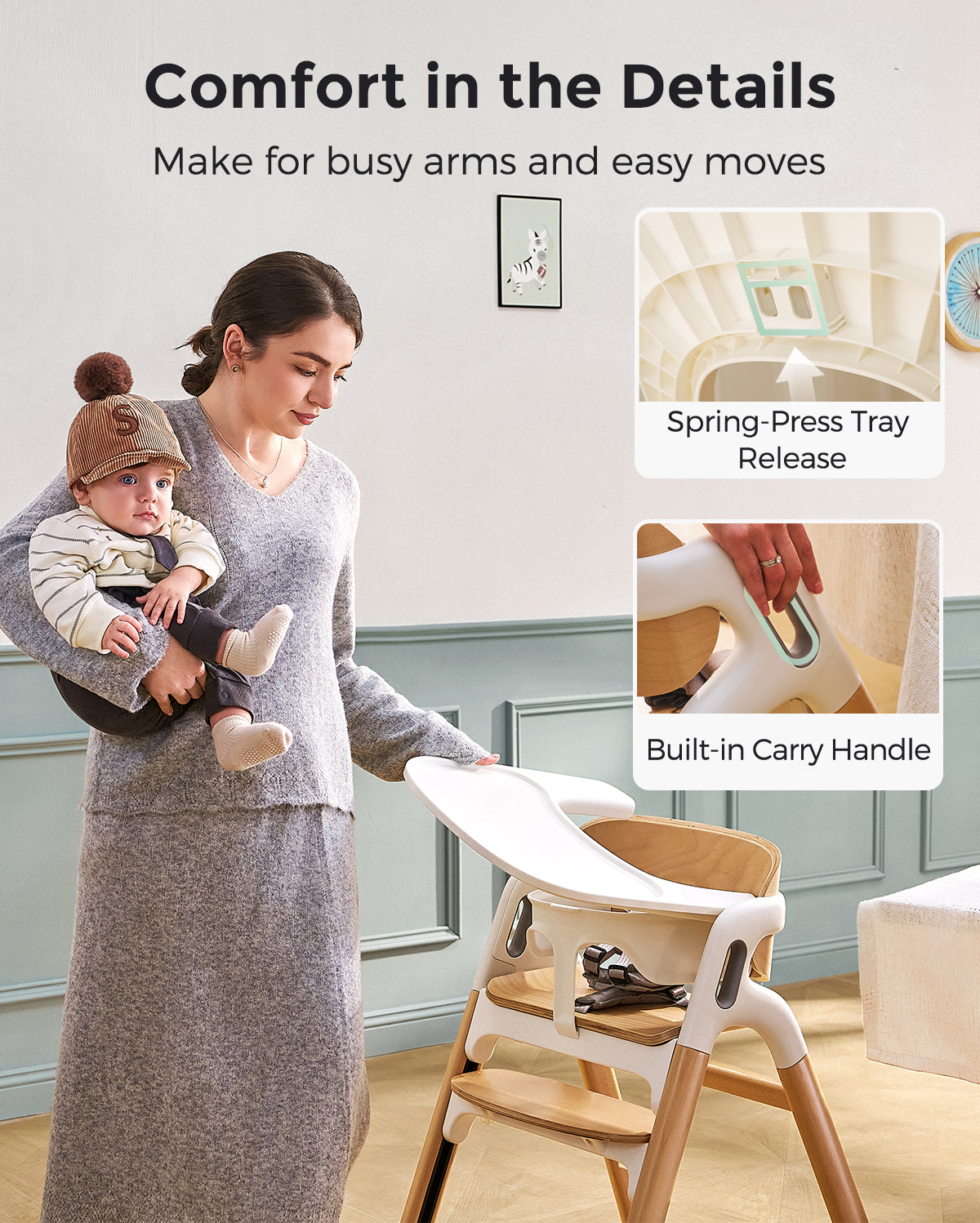 Momcozy Triple-Seal Diaper Pail