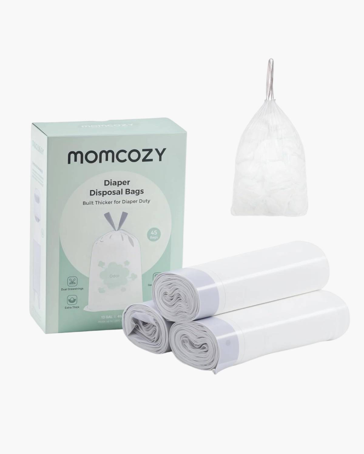 Drawstring Trash Bags for Diaper Pail